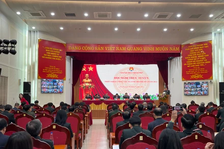 Quang cảnh hội nghị.