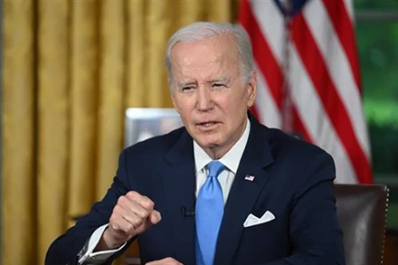 Tổng thống Mỹ Joe Biden. (Ảnh: AFP/TTXVN)