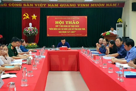 Quang cảnh buổi Hội thảo.