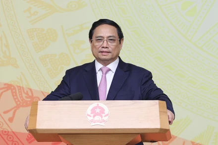 Thủ tướng Phạm Minh Chính phát biểu chỉ đạo hội nghị.