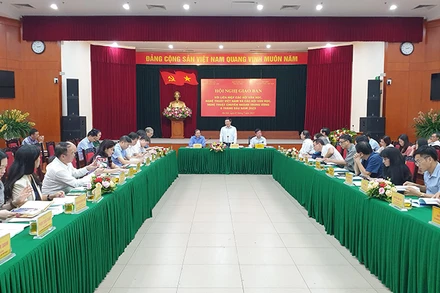 Quang cảnh hội nghị.