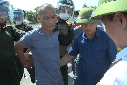 Đối tượng Trương Duy Giáp. (Ảnh: Công an tỉnh Thái Bình cung cấp)