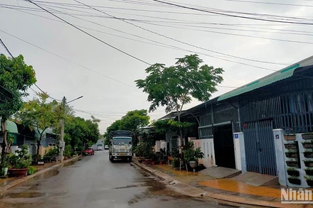 Nhà ở xã hội tại Khu dân cư Lan Anh 4, xã Hòa Long, thành phố Bà Rịa (tỉnh Bà Rịa-Vũng Tàu).