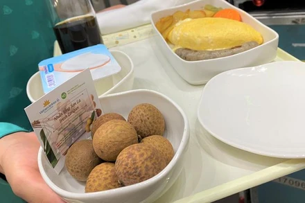 Nhãn lồng Sơn La cấp lên chuyến bay đạt tiêu chuẩn VIETGAP.