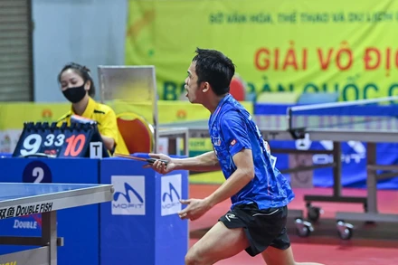 Những khoảnh khắc ăn mừng ấn tượng của vận động viên bóng bàn