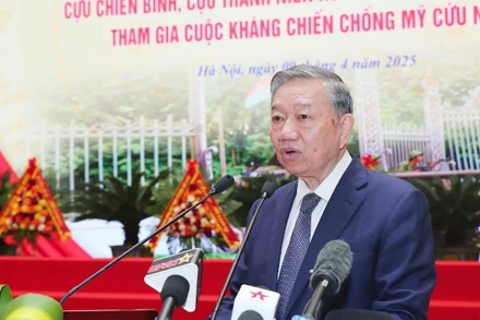 Tổng Bí thư Tô Lâm phát biểu. (Ảnh: TTXVN)