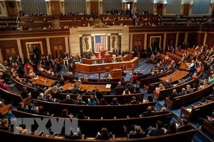 Hạ viện Mỹ. (Ảnh minh họa: THX/TTXVN)