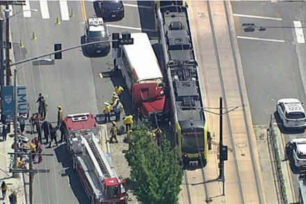 Hiện trường vụ va chạm. (Nguồn: ABC News/TTXVN)