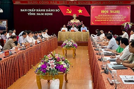 Quang cảnh hội nghị.