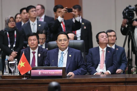 Thủ tướng Phạm Minh Chính tham dự Phiên toàn thể Hội nghị Cấp cao ASEAN lần thứ 43.
