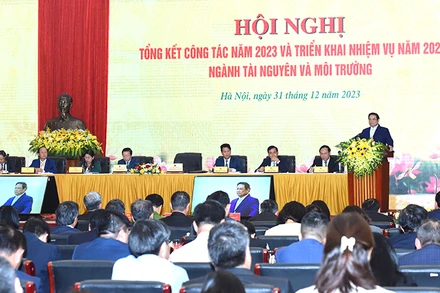 Thủ tướng Phạm Minh Chính phát biểu chỉ đạo Hội nghị.