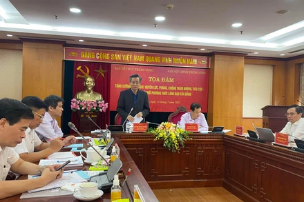 Quang cảnh Tọa đàm.