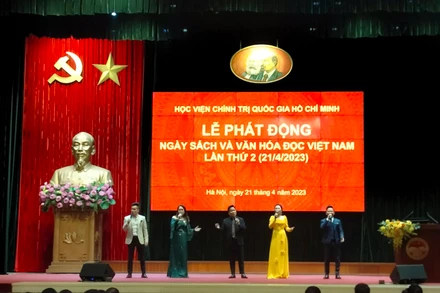 Lễ phát động “Ngày Sách và Văn hóa đọc Việt Nam lần thứ 2” năm 2023.