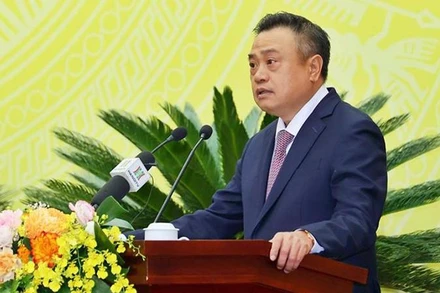 Chủ tịch Ủy ban nhân dân thành phố Hà Nội Trần Sỹ Thanh.