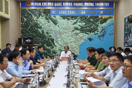 Quang cảnh cuộc họp. (Ảnh: Hoàng Hiếu/TTXVN)