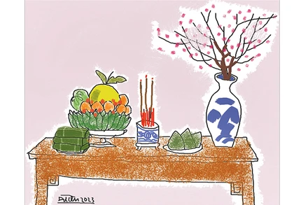 Minh họa: ĐẶNG TIẾN