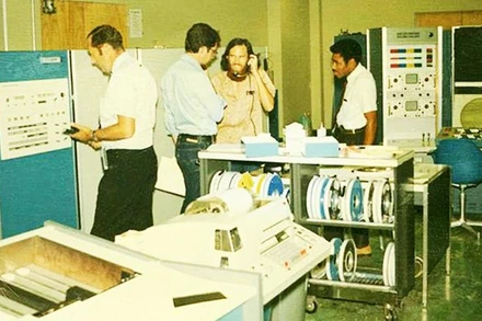 Một trong các cơ sở nghiên cứu Arpanet ở Mỹ. Ảnh: AMUELI.UCLA.EDU