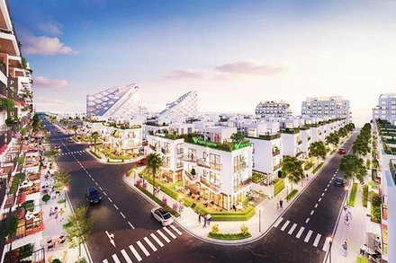 Một dự án của Văn Phú-Invest theo xu hướng bất động sản tích hợp.