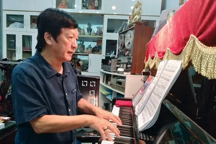 Nghệ sĩ Dương Minh Đức (Ảnh: Báo Hà Nội Mới)