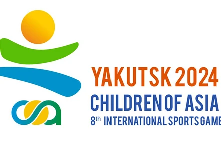 Logo Thế vận hội thể thao "Trẻ em châu Á" năm 2024. (Ảnh: Ban tổ chức)