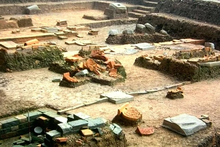 Hoàng Thành Thăng Long sở hữu nhiều giá trị quý báu về lịch sử, văn hóa dân tộc. (Nguồn: Internet) 