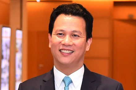 Tân Bộ trưởng Tài nguyên và Môi trường Đặng Quốc Khánh. (Ảnh: THỦY NGUYÊN)