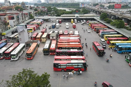 Hà Nội yêu cầu các bến xe tăng cường kiểm tra xe khách dịp Tết Nguyên đán 2024.