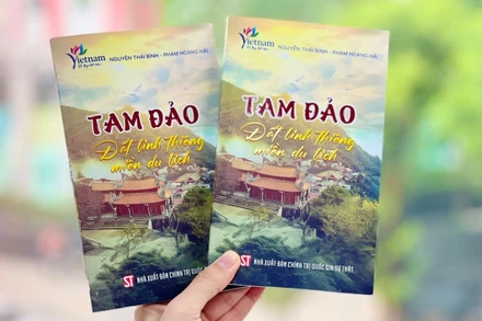 Cuốn sách "Tam Đảo - Đất linh thiêng, miền du lịch" vừa được Nhà xuất bản Chính trị quốc gia Sự thật ấn hành.