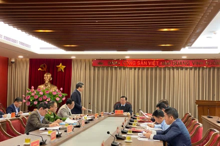 Quang cảnh hội nghị ngày 25/12.