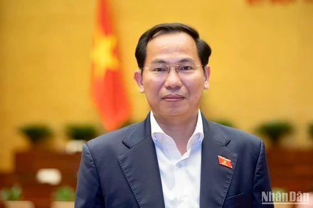 Tân Chủ nhiệm Ủy ban Tài chính, Ngân sách của Quốc hội Lê Quang Mạnh. (Ảnh: THỦY NGUYÊN)