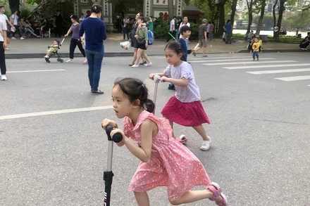 Không gian phố đi bộ khu vực hồ Hoàn Kiếm sẽ được điều chỉnh thời gian hoạt động từ ngày 7 đến 9/3.