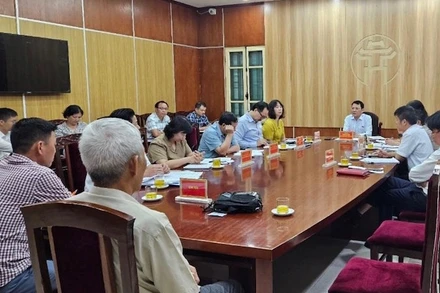 Lãnh đạo thành phố Hà Nội tiếp công dân theo quy định. (Ảnh: Tuấn Việt)