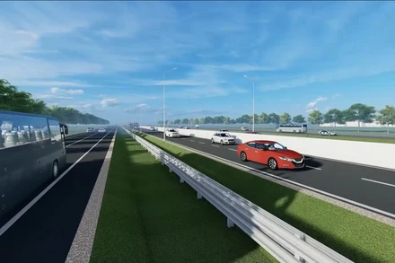 Phối cảnh đường Vành đai 4-Vùng Thủ đô.