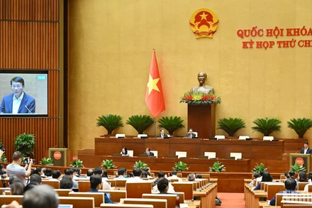 Kỳ họp thứ 9, Quốc hội khóa XV. (Ảnh: THỦY NGUYÊN)