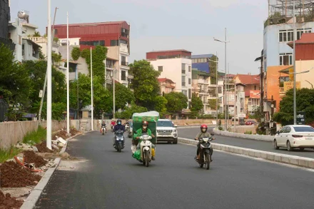 Đường Âu Cơ được phân luồng từ ngày 20/8 để giảm ùn tắc.