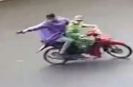 Hình ảnh được trích xuất từ camera của một nhà dân.