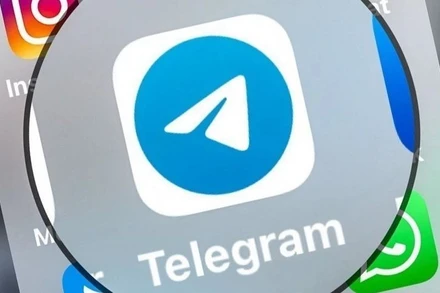 Biểu tượng ứng dụng Telegram.