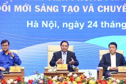 Thủ tướng Phạm Minh Chính chủ trì đối thoại với thanh niên năm 2025.
