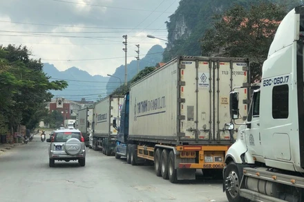 Cấp bách giảm ùn ứ, thúc đẩy xuất khẩu nông sản tại các cửa khẩu biên giới phía bắc. (Ảnh minh họa)