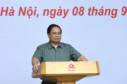 Thủ tướng Phạm Minh Chính phát biểu ý kiến chỉ đạo Hội nghị (Ảnh: Trần Hải)