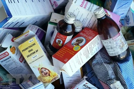 Siro ho thu giữ tại Banjul, Gambia ngày 6/10/2022. Ảnh: AFP/TTXVN 