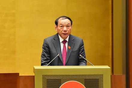 Theo chương trình Kỳ họp thứ 7, Bộ trưởng Văn hóa, Thể thao và Du lịch Nguyễn Văn Hùng là 1 trong 4 tư lệnh ngành sẽ đăng đàn trả lời chất vấn trước Quốc hội. (Ảnh: THỦY NGUYÊN) 