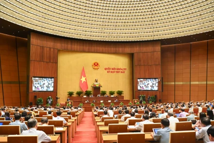 Tại Kỳ họp thứ 7, Quốc hội sẽ dành 2,5 ngày tiến hành chất vấn và trả lời chất vấn với 4 nhóm vấn đề. (Ảnh minh họa: DUY LINH)