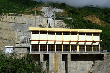 Công trình thủy điện Sông Bung 2.