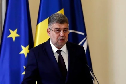 Thủ tướng Romania Marcel Ciolacu. (Ảnh: THX/TTXVN)