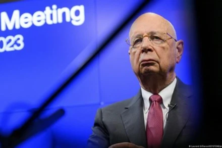 Chủ tịch điều hành WEF Klaus Schwab. (Nguồn: DW)