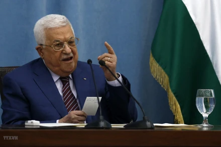 Tổng thống Palestine Mahmoud Abbas. (Ảnh: AFP/TTXVN) 