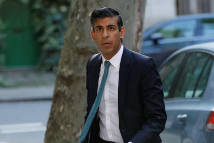 Cựu Bộ trưởng Tài chính Anh Rishi Sunak tiếp tục dẫn đầu. (Ảnh: Sky) 