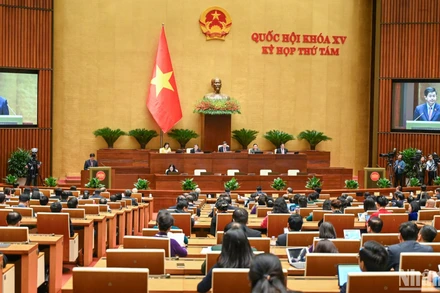 Kỳ họp thứ 8, Quốc hội khóa XV. (Ảnh minh họa: DUY LINH)