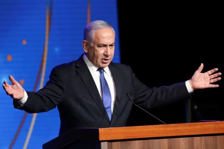 Thủ tướng Israel Benjamin Netanyahu. (Ảnh: Reuters)